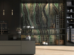 Декоративная панель из алюминия, стекла или ПММА