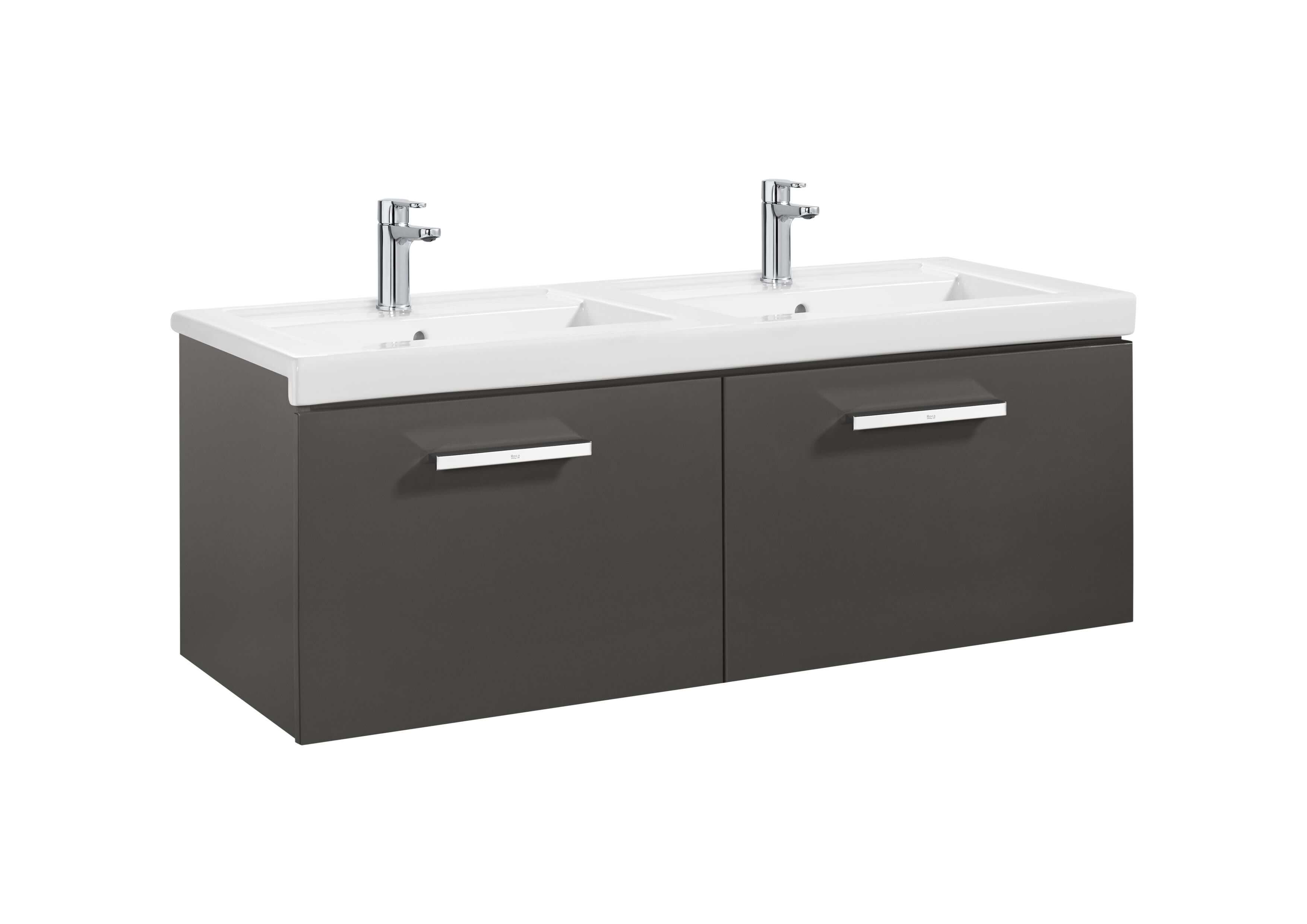 Двойной подвесной шкаф для умывальника со встроенной раковиной Roca Prisma ARCH-00107769 - Вид №7