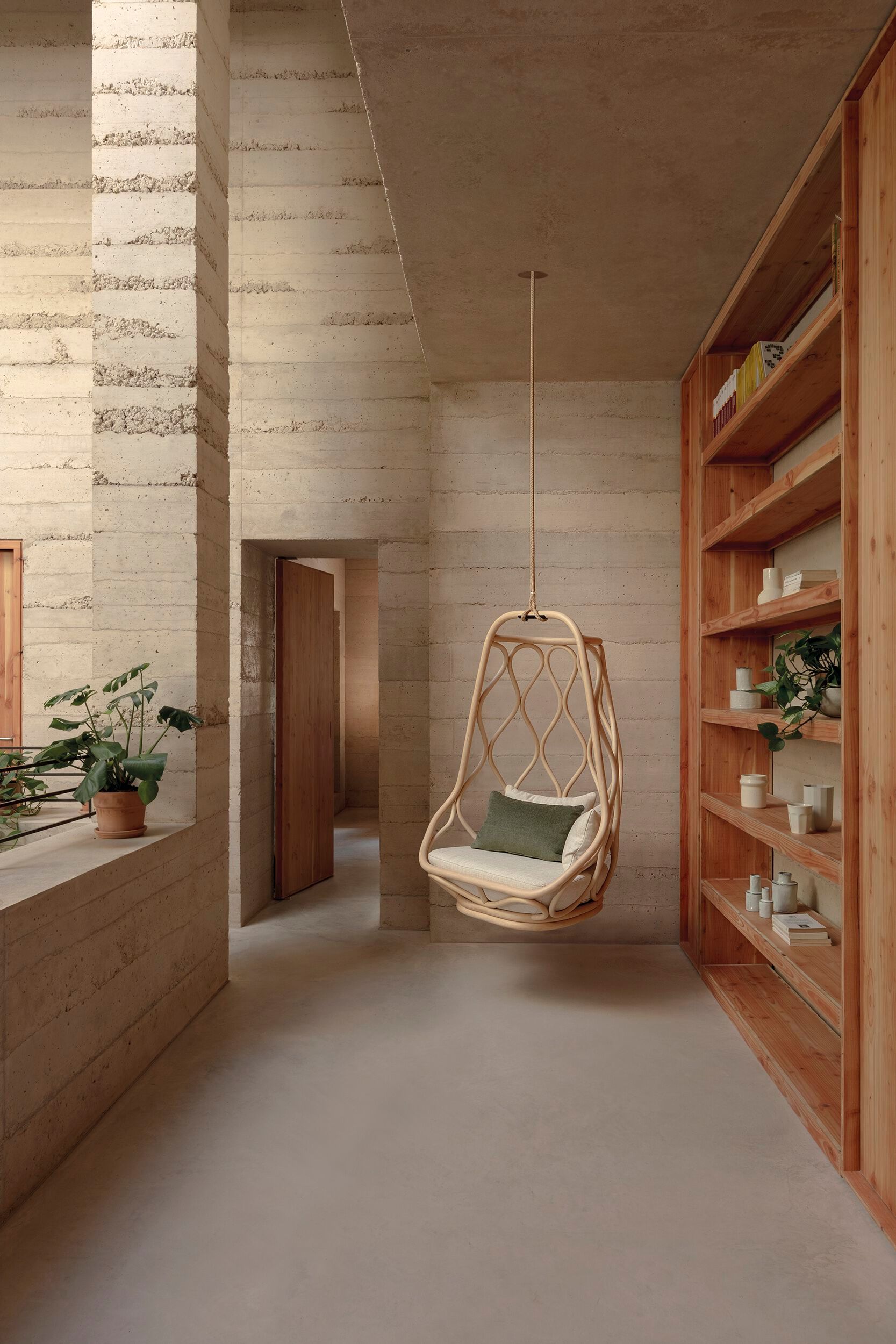 Кресло-качалка из ротанга EXPORMIM ARCH-00088392 - Вид №2