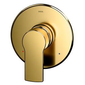 00848343 Однорычажная отделка для душа и гигиенического душа 1/2" полированное золото Docol ARGON
