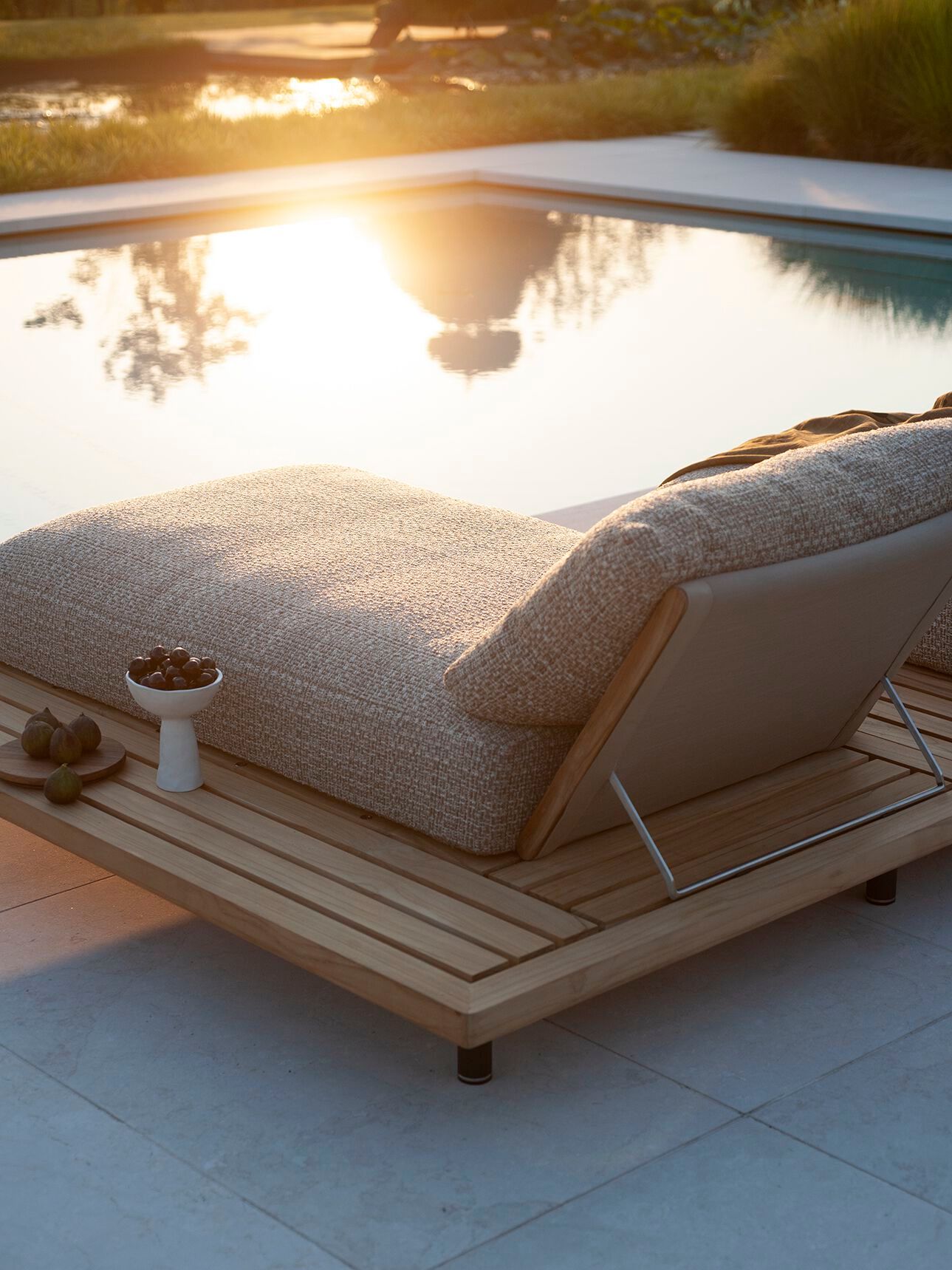 Садовый диван Batyline® с полуостровом RODA Philia ARCH-00118688 - Вид №2