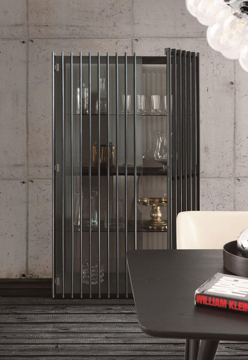 Pacini & Cappellini Книжный шкаф / витрина из дерева и стекла  5554.105  - Вид №4