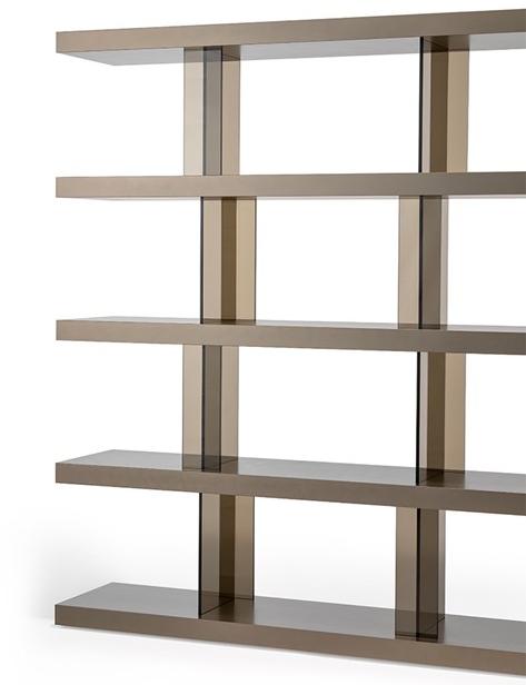 Reflex Модульный открытый книжный шкаф из дерева и стекла Tango sun-id-1360419 - Вид №1