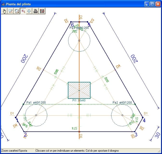 Проект поверхностных и свайных плинтусов NEWSOFT EDIPLIN ARCH-00032100 - Вид №8