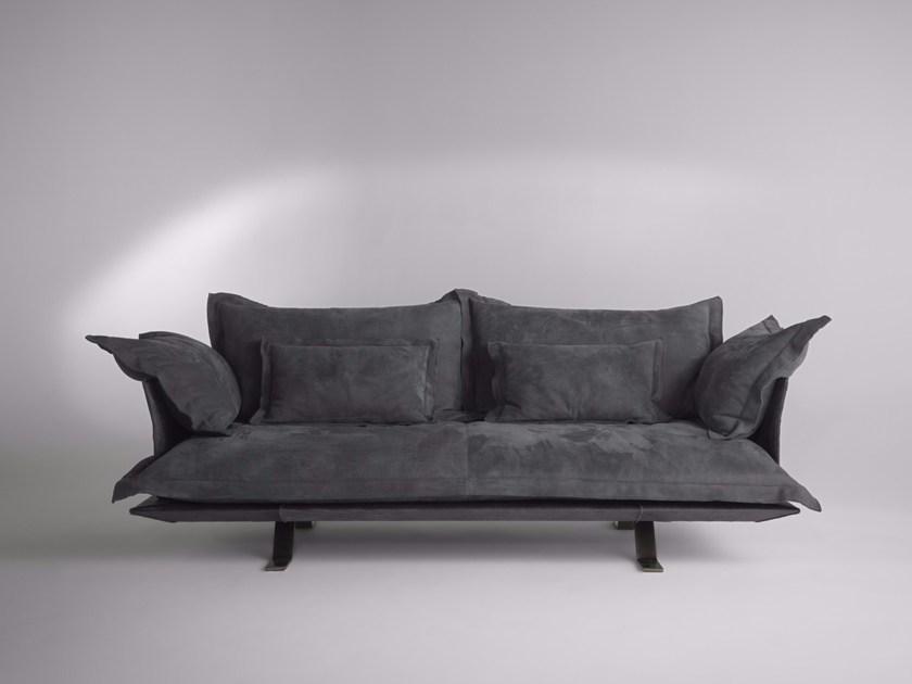 ALBEDO 3-местный кожаный диван-основа для санок  Mdld250  - Вид №2