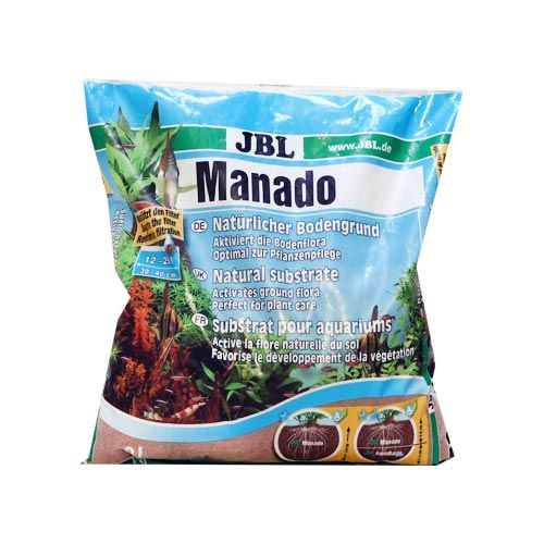 ПР0013592 Питательный грунт Manado 10l улучшающий качество воды и стимулирующий рост растений, 10л JBL 