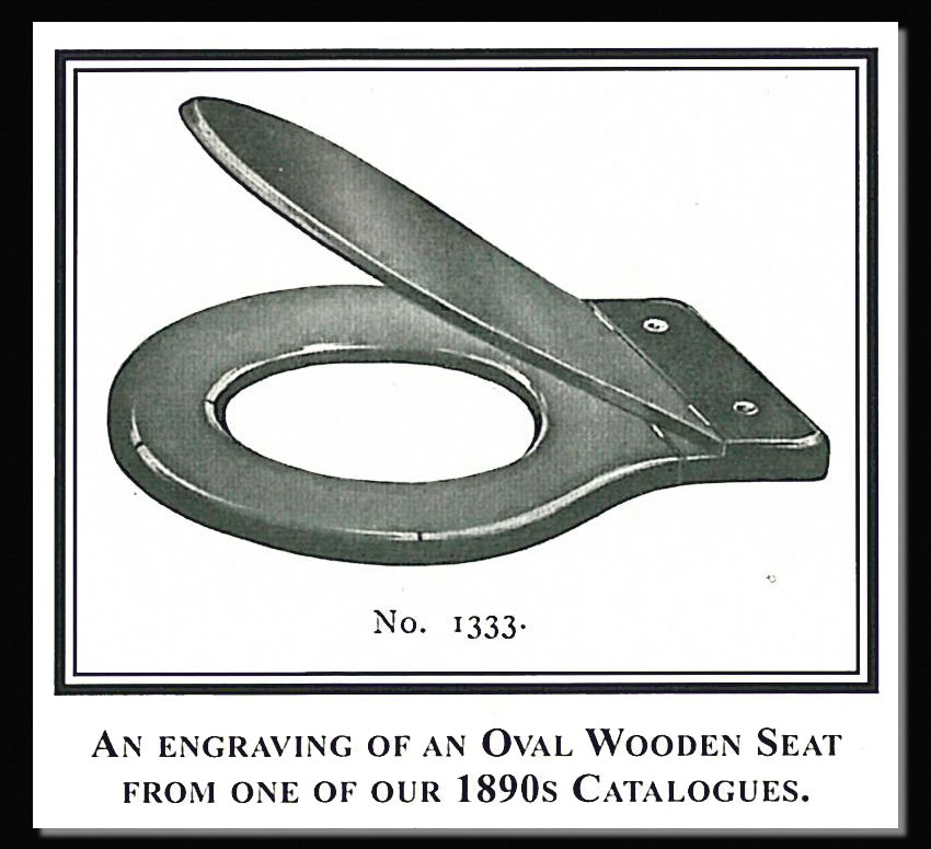 TC100O Овальное сиденье для унитаза Thomas Crapper  - Вид №5