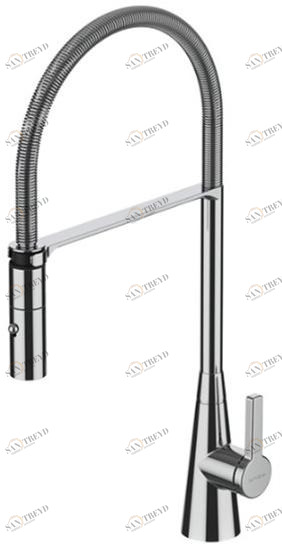 GUGLIELMI Кухонный смеситель, однорычажный, с вытяжным душем Qr semi-pro Fgqr79997