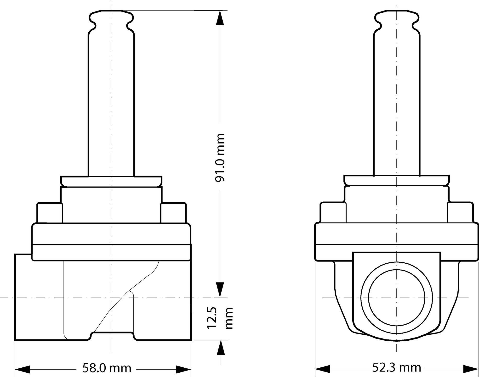 Danfoss EV250B — двухходовые электромагнитные клапаны с принудительным подъемом Клапан электромагнитный EV250B с кат. 032U157131  - Вид №44