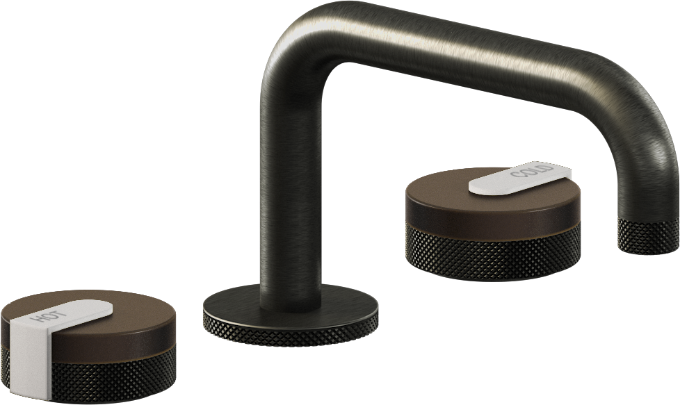 E-11510-R1OB-L1WT-BOX Смеситель для умывальника на 3 отвертия GRAFF MOD+