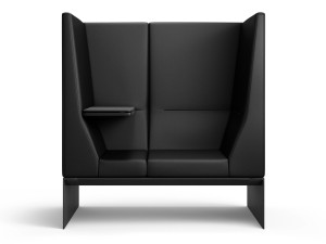 2-местный линейный диван с высокой спинкой