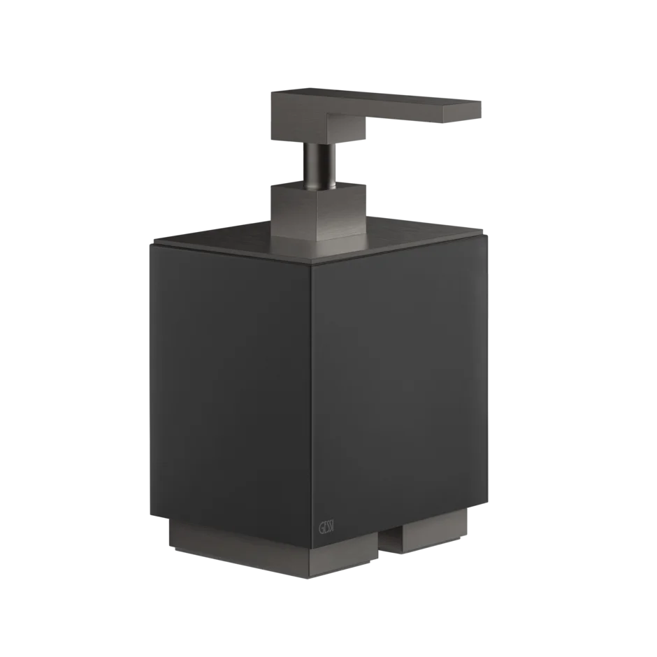 Держатель дозатора мыла 20838 707 Gessi Inverso ЧЕРНЫЙ МЕТАЛЛ BR. PVD 20838707