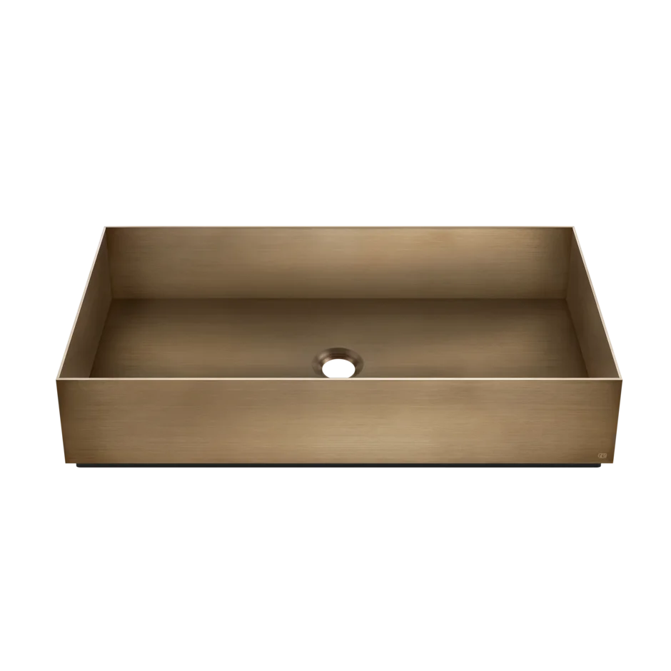 Умывальник 54606 726 Gessi Inverso ТЕПЛАЯ БРОНЗА BR. PVD 54606726