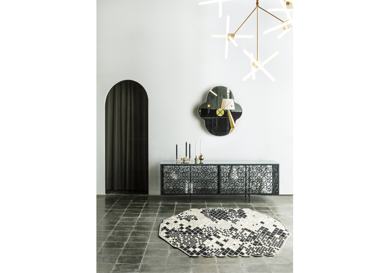 076795 Зеркало Small King BD Barcelona Design King Kong  - Вид №2