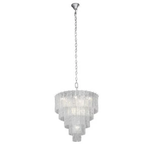 Люстра подвесная серая Vitaluce V5318-9/13 VITALUCE ДИЗАЙНЕРСКИЕ 00-3888465 Прозрачный;серый