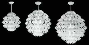 PANZERI Подвесной светильник из металла Agave L 3101