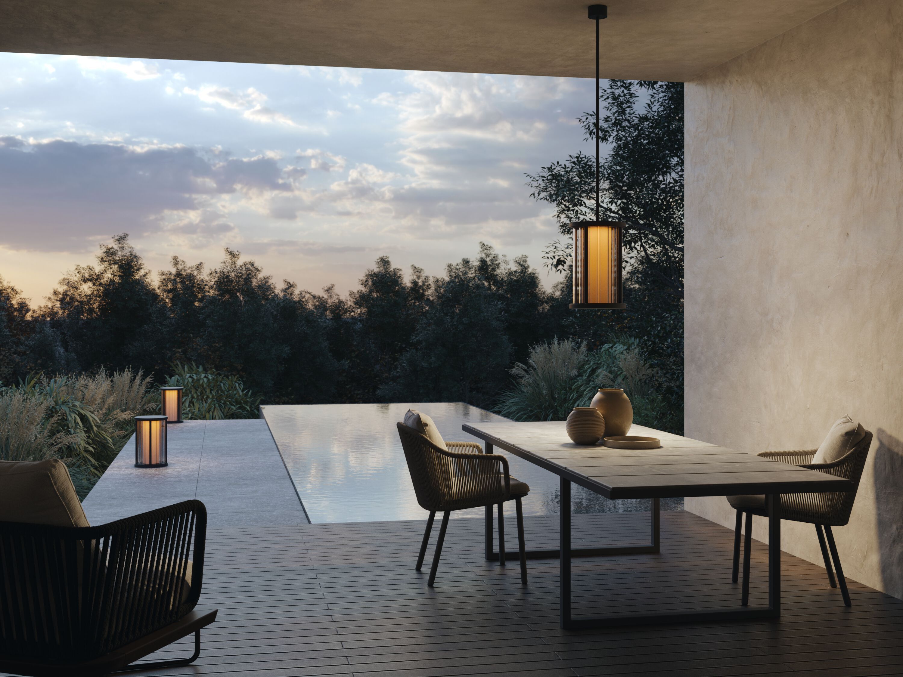 Напольная лампа из стекла Rakumba Ion ARCH-00029683 - Вид №5