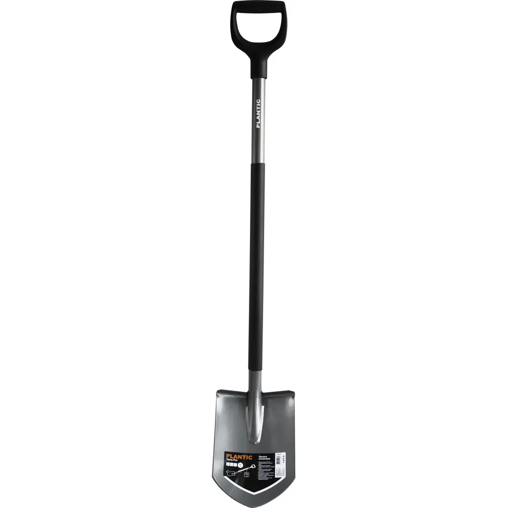 Лопата штыковая Plantic Terra Pro для эффективных земляных работ 84953704 STLM-0057307 - Вид №1