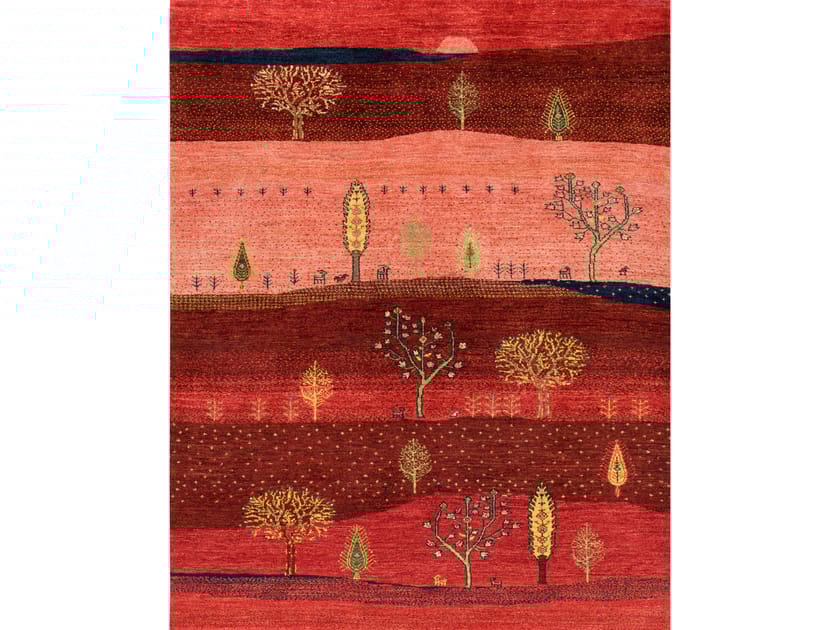 Прямоугольный шерстяной ковер Zollanvari Gabbehs Landscapes ARCH-00075128