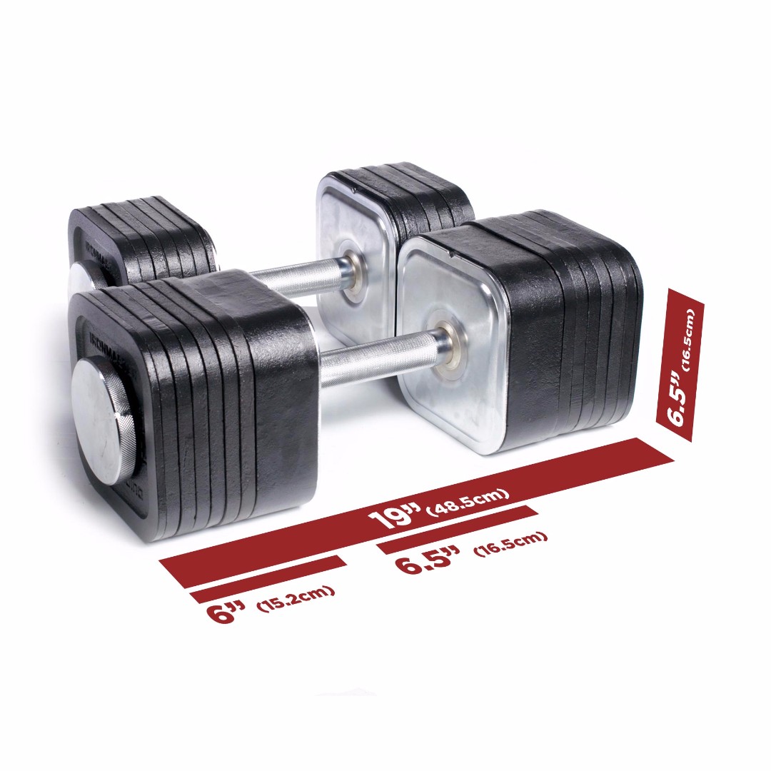 Ironmaster набор весов для гантелей 54,4 кг + замки 4 шт. Ironmaster sun-id-2069083 - Вид №3