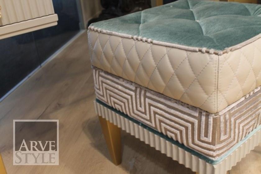 Arvestyle Пуф из квадратной ткани с обивкой Tiffany As-1813 - Вид №3