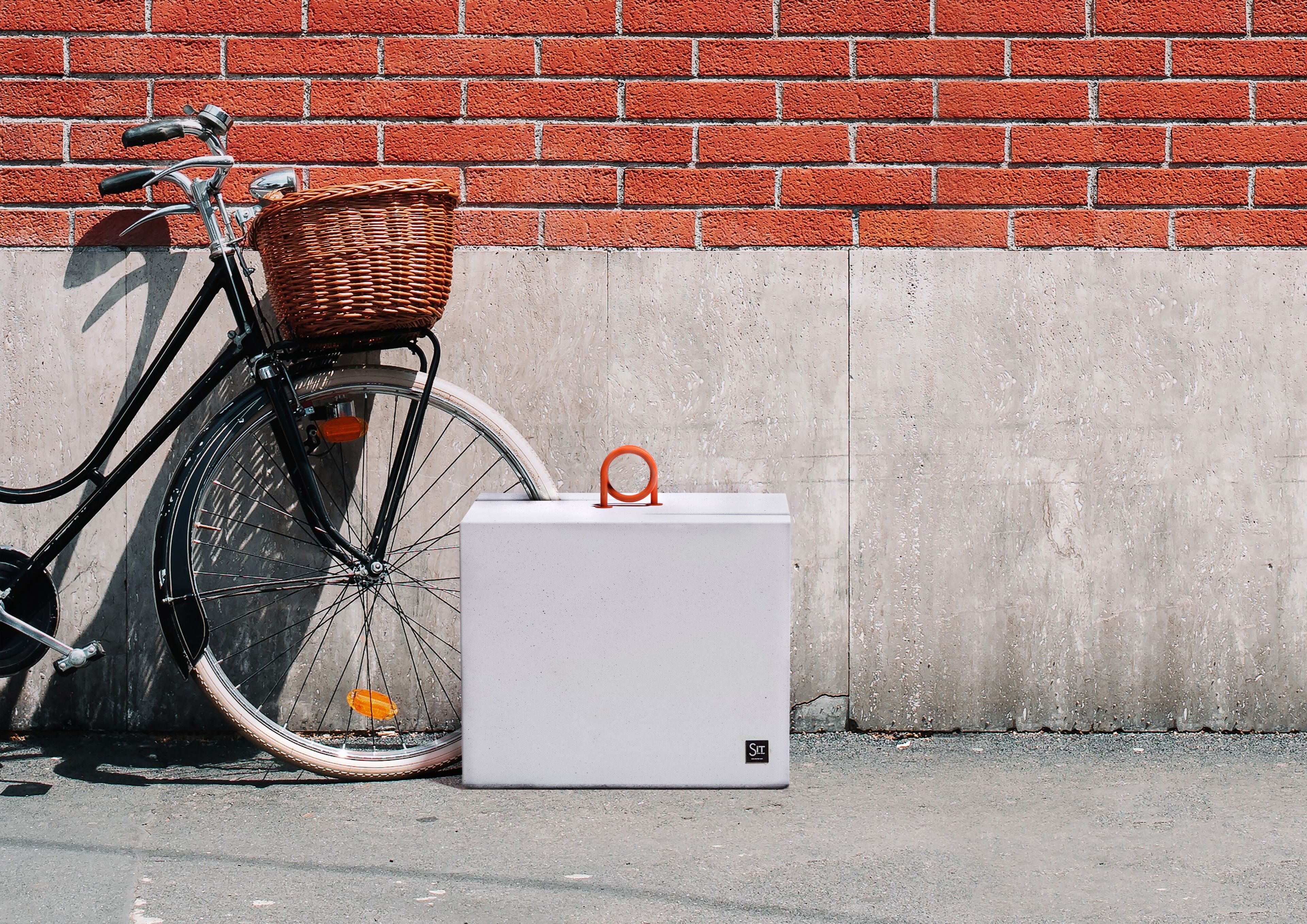 Бетонные велосипедные стойки SIT От коробки к коробке ARCH-00132645 - Вид №1