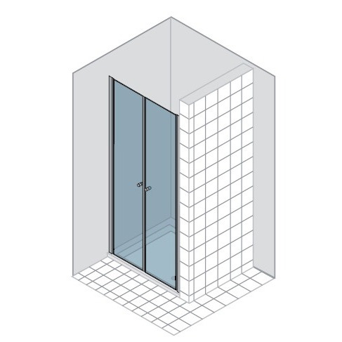 GPT2N Vertica collection  Распашная дверь DUKA 44857 - Вид №1