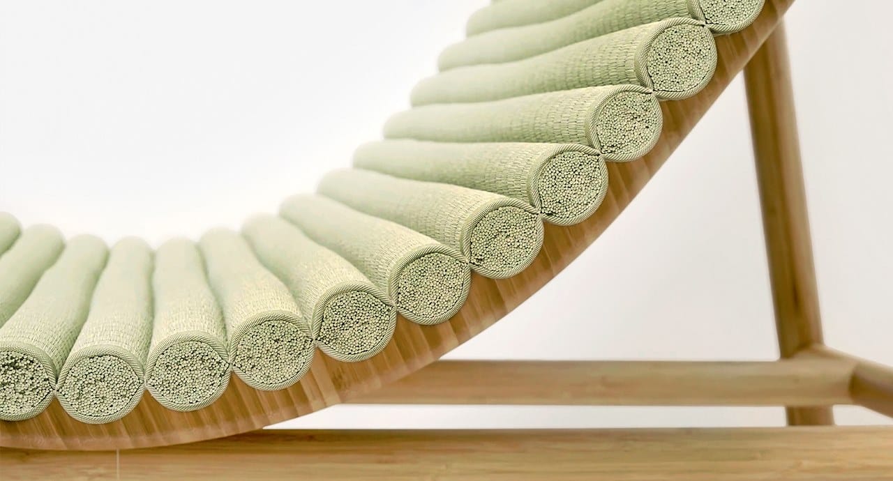 Бамбуковое садовое кресло Paola Lenti SHIBUSA ARCH-00033008 - Вид №2