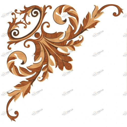 Художественный паркет Da Vinci Паркетный Декор 26-047 Дуб Селект (Гладкая) 1200х900 мм 26012047