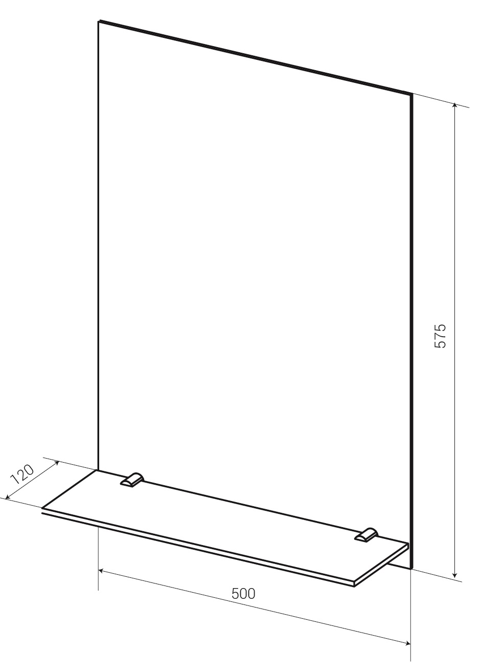 У25369 Зеркало Уют 50 1 Marka Уют