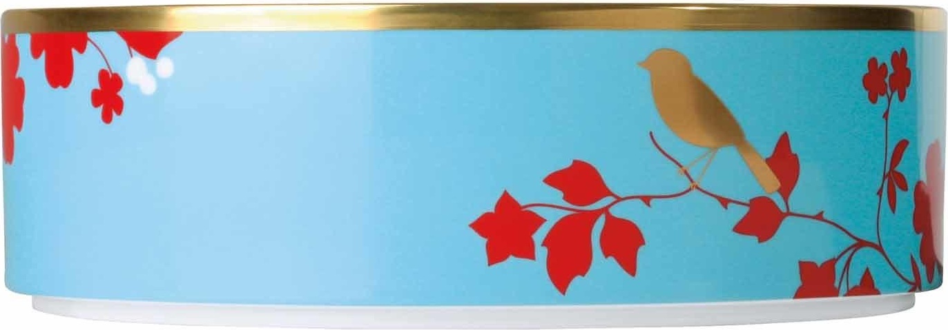 72914 Sieger by Furstenberg Чаша цилиндр. Sieger by Furstenberg "Мой фарфор! Сад императора" 26см Фарфор, Керамика 