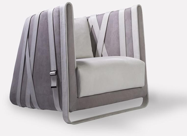 MORADA Мягкое кожаное кресло с подлокотниками Bond Bond ac - Вид №2