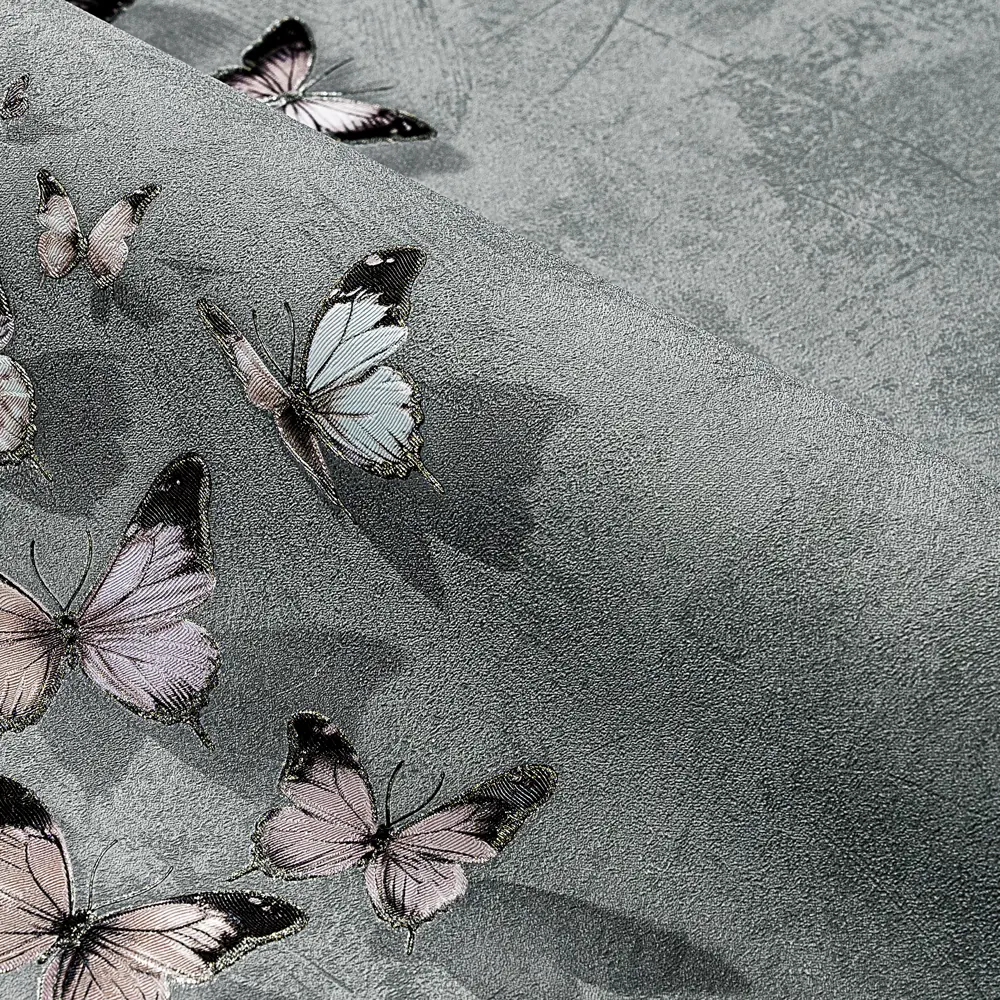 Флизелиновые обои Victoria Stenova Incanto зелёные с рисунком животное 89425444 STLM-1568283 - Вид №3