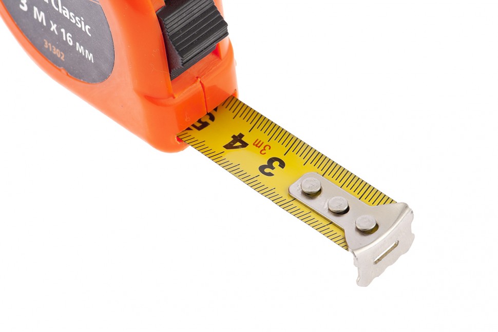 Рулетка Classic 3мх16мм, пластиковый корпус Sparta 8193 - Вид №2