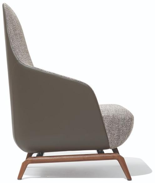 Giorgetti Кресло Bergere обитое тканью с подлокотниками sun-id-1380333 - Вид №2