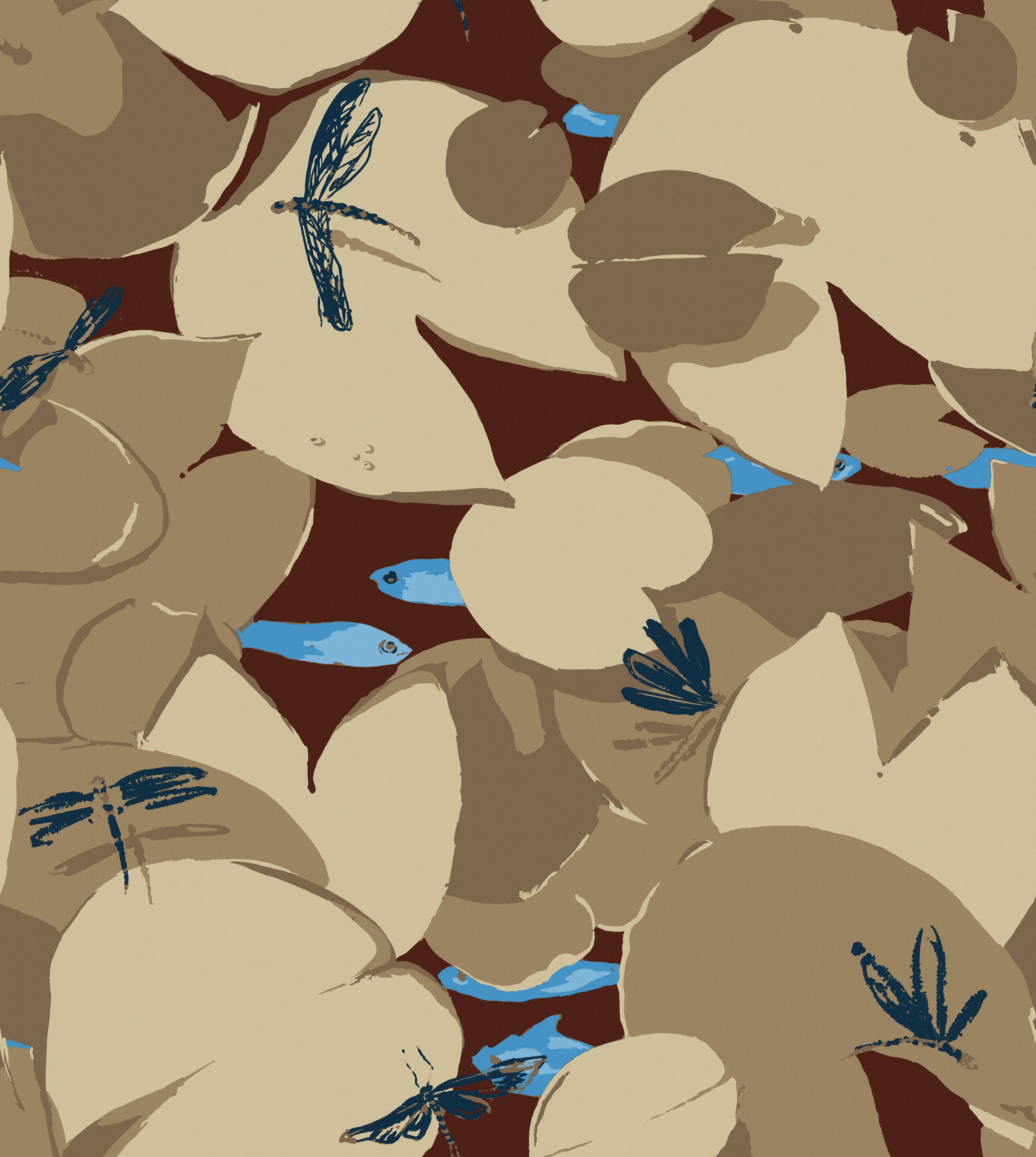 Обои с цветочными мотивами Inkiostro Bianco ASSALONE ARCH-00061230 - Вид №2