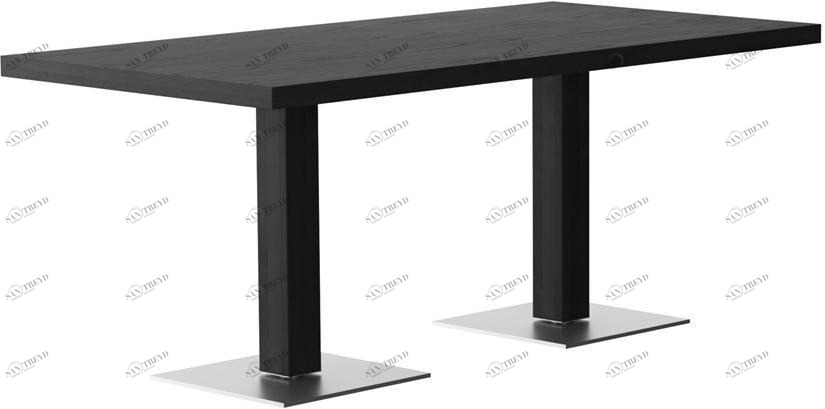 horgenglarus Прямоугольный деревянный обеденный стол  T-2002 