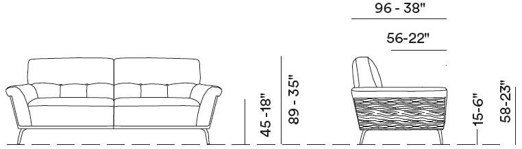 Max Divani Кожаный диван Noa sun-id-1501620 - Вид №8