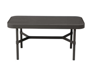 Керамический прямоугольный садовый журнальный столик