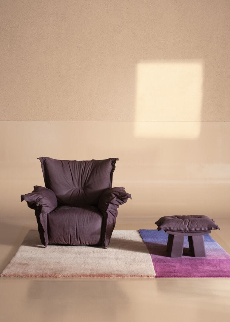 Кожаное кресло bergère с подлокотниками Baxter GINEVRA ARCH-00016837 - Вид №2