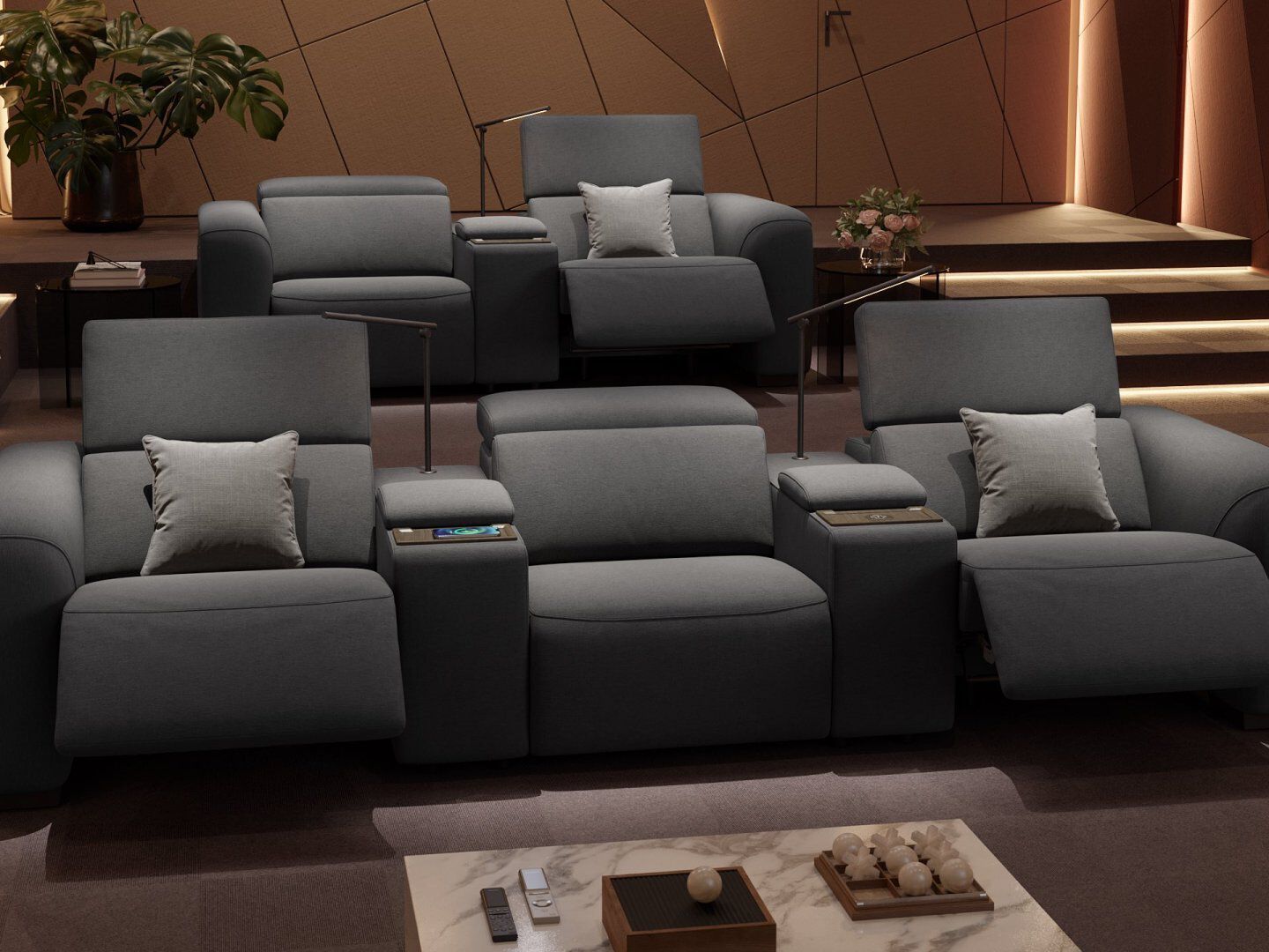 2-местный тканевый диван Sofanella Sorrento Kino ARCH-00052166 - Вид №7