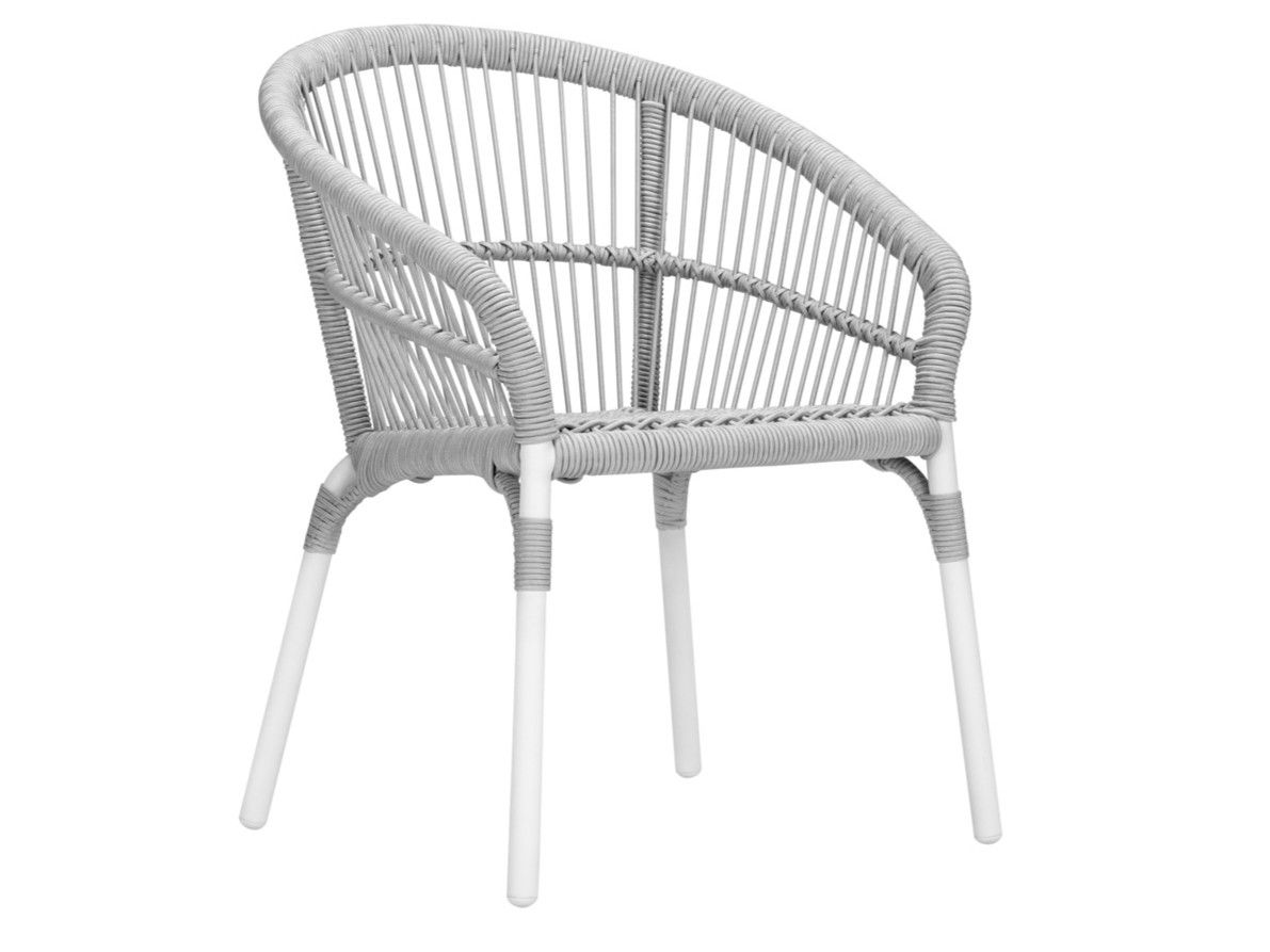 Полипропиленовый садовый стул с подлокотниками JANUS et Cie ARCH-00035445