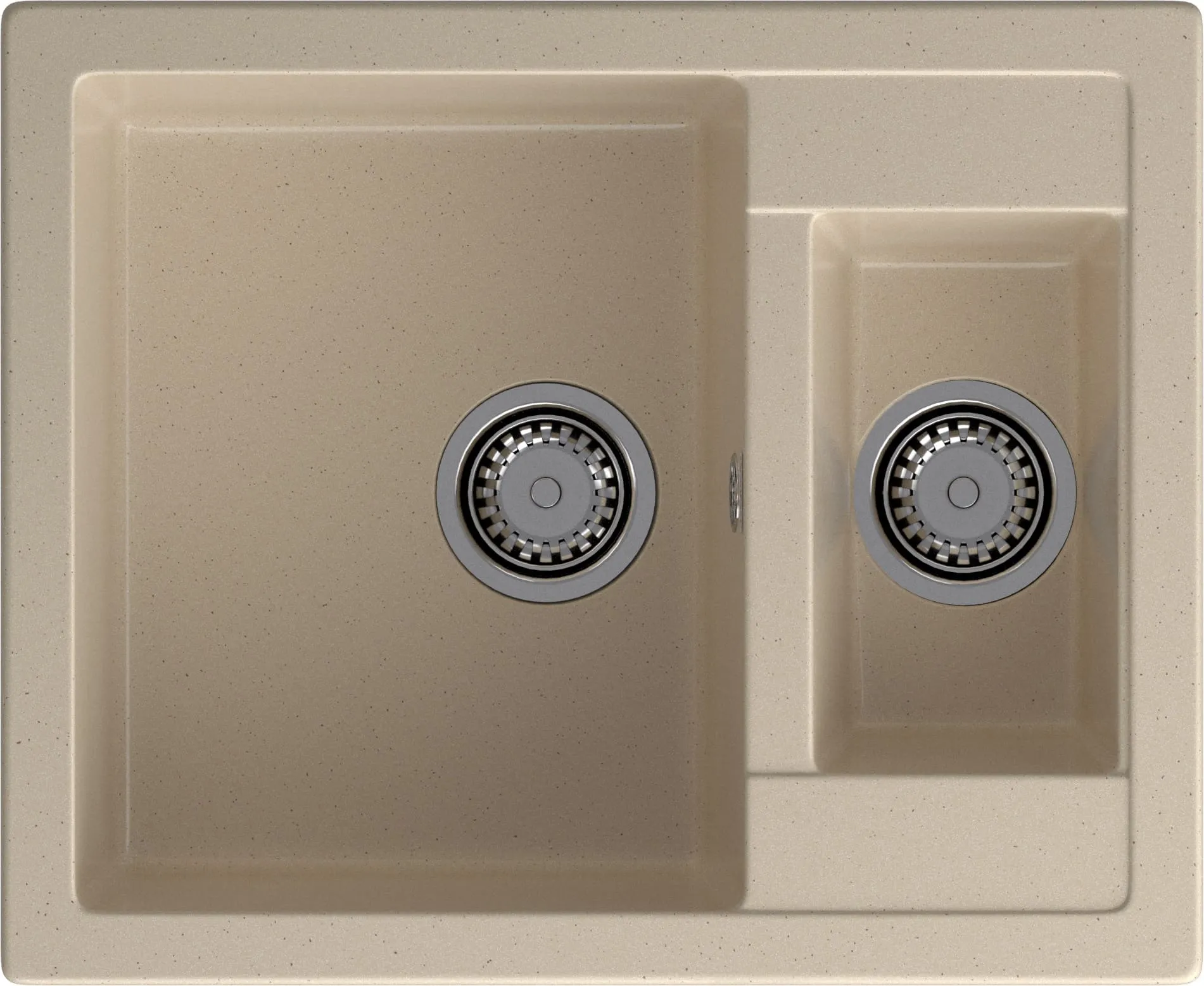 Кухонная мойка Искусственный камень QUADRO S229 GranFest Q-610K-S229