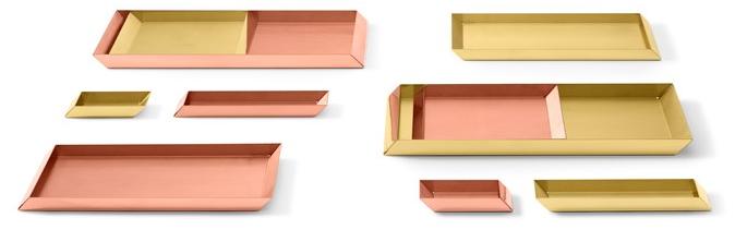 GHIDINI1961 Лоток для документов из меди Axonometry sun-id-1455403 - Вид №7