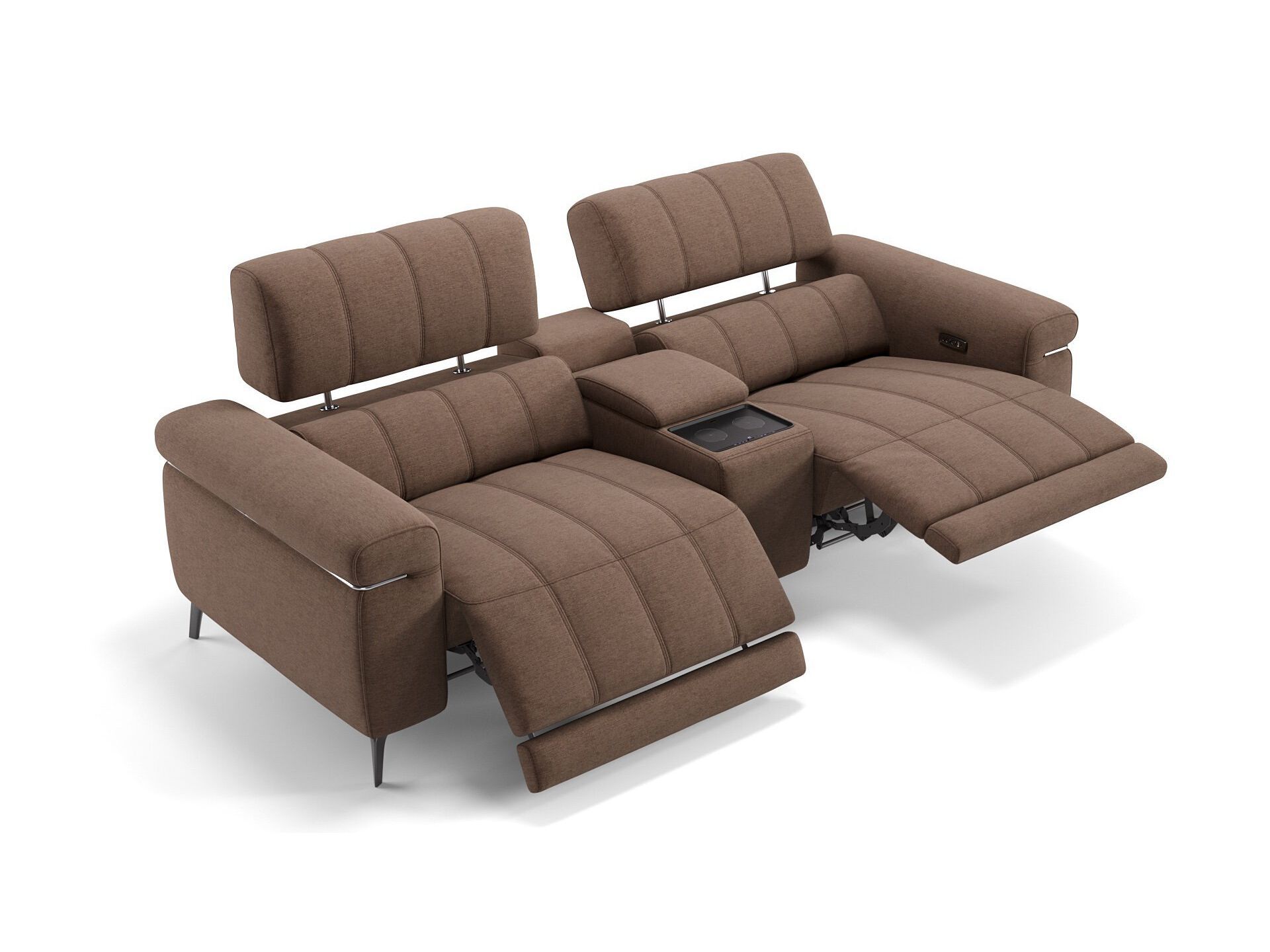 Домашний кинотеатр 2 местный тканевый диван Sofanella Soleto ARCH-00100592 - Вид №2