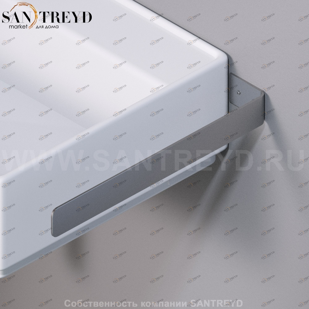 Плотенцедержатель P002 металлический матовый AeT ITALIA Fly P002X01