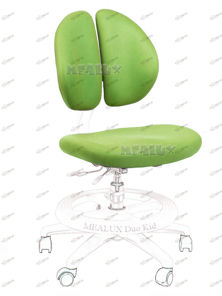 Чехол для кресла Duo-Kid зеленый однотонный COMF-PRO  261313 Зеленый Santreyd 