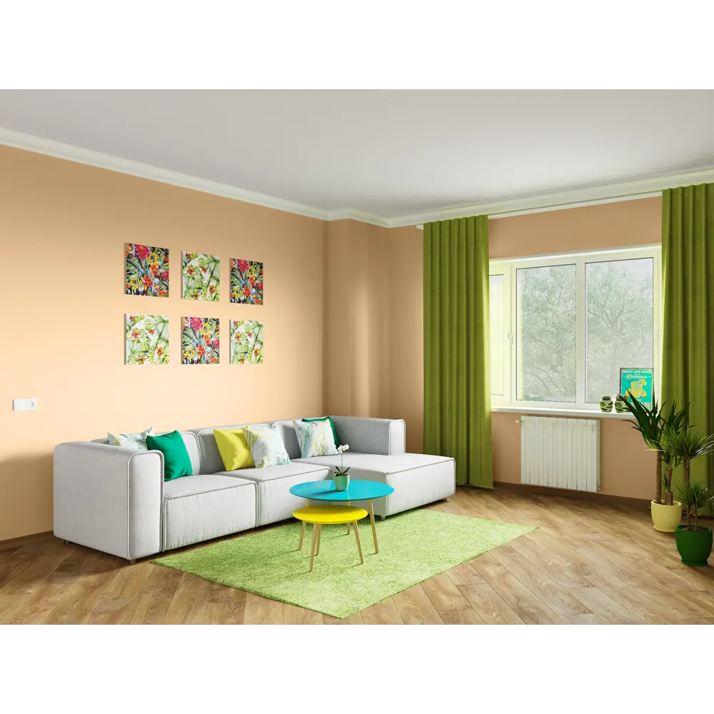 Краска Primalex Inspiro 1 л Лосось STLM-2139853 - Вид №4