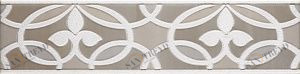 Camelia 511 75x300 Wall Border Cappucino Glossy Santreyd 397