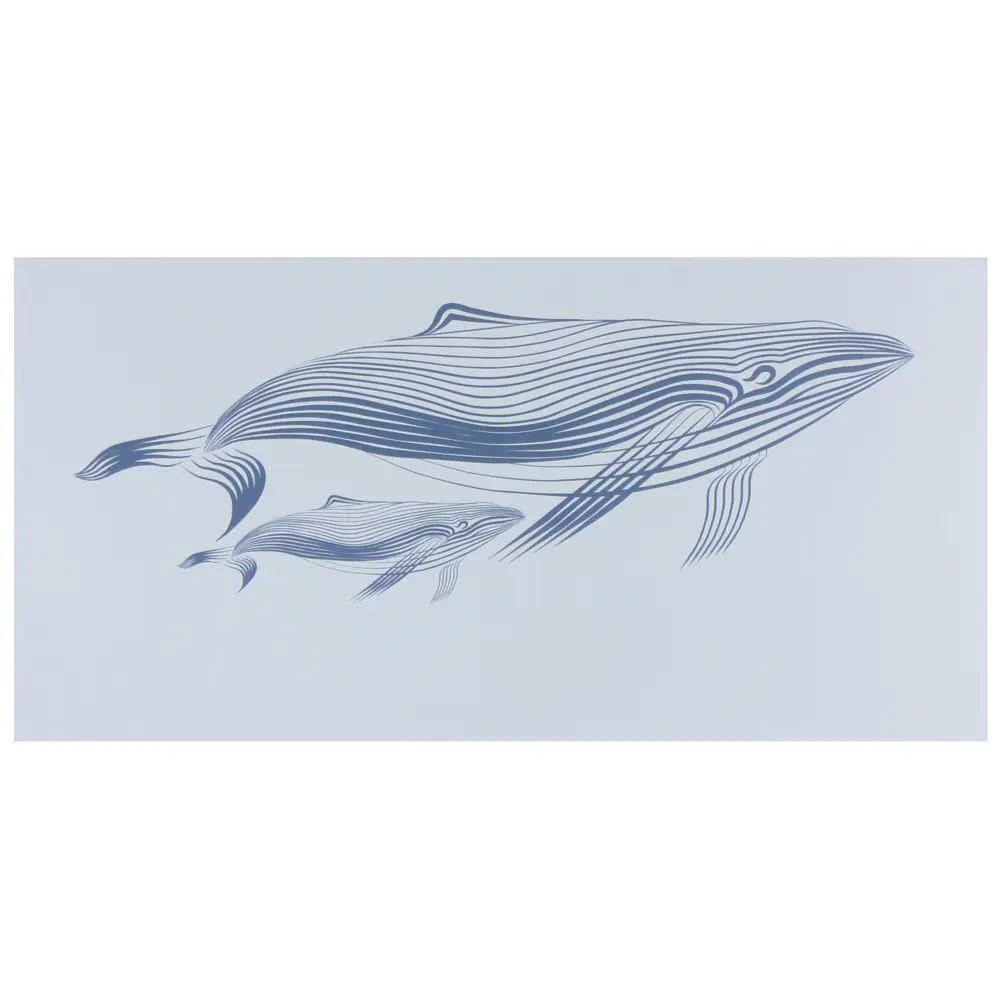 Декор «Марис Киты» 30х60 см цвет белый BELANI STLM-2041023